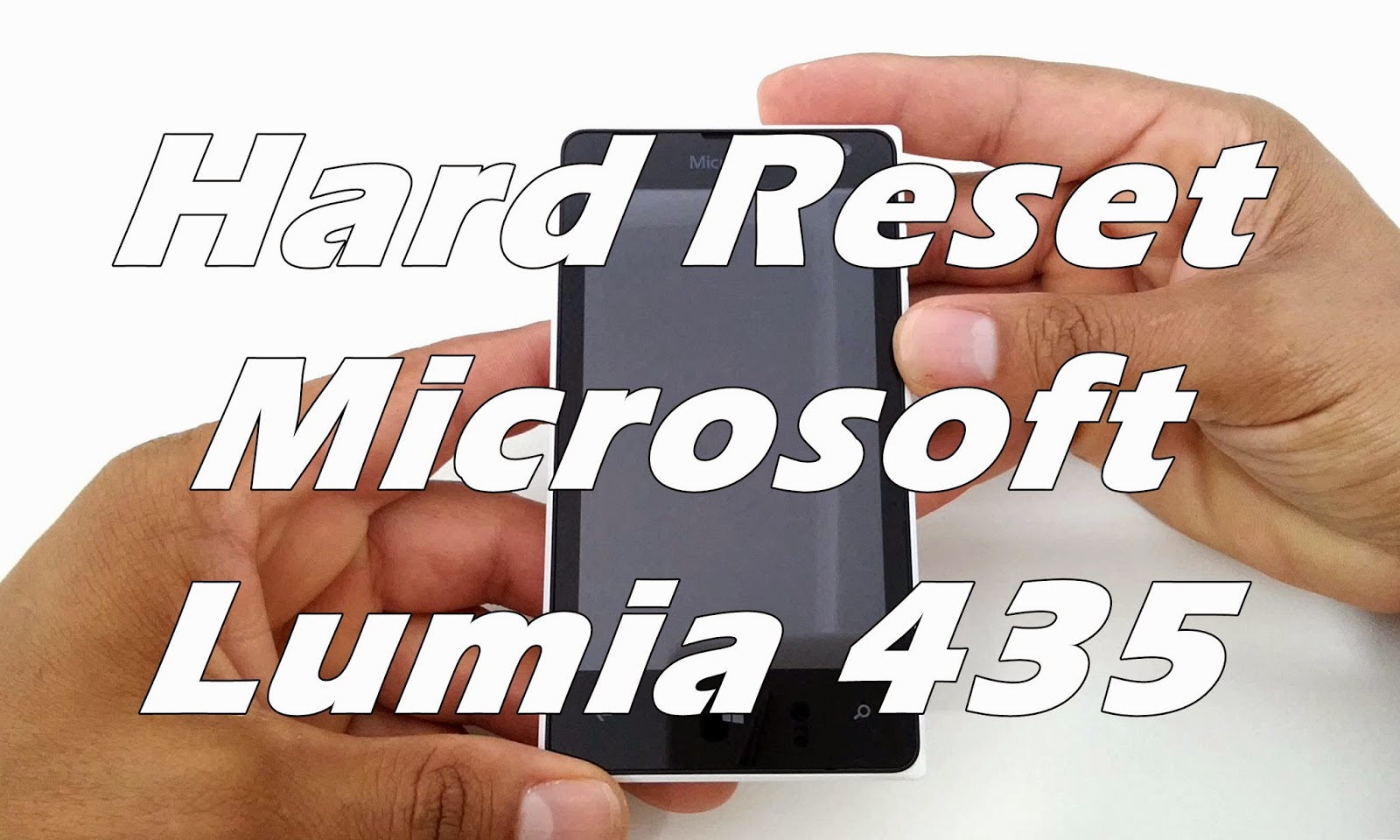 Microsoft Lumia 435 RM 1068, Hard Reset, Como Formatar, Desbloquear, Restaurar