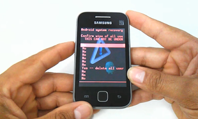 Como Formatar Samsung Galaxy Y GT-S5360, S5367, hard reset, desbloquear, restaurar