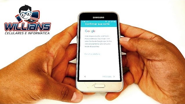 Desbloqueio de Conta Google Samsung Galaxy J1 2016 SM-J120, J120H, J120M, Desbloquear, Restaurar