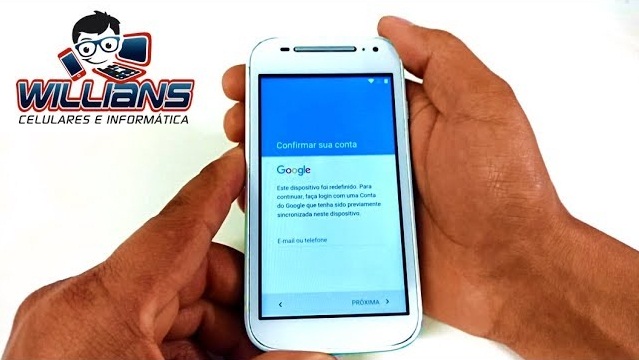 Desbloqueio Google Moto E2 XT1506, XT1514, XT1523, XT1524, Desbloquear, Restaurar