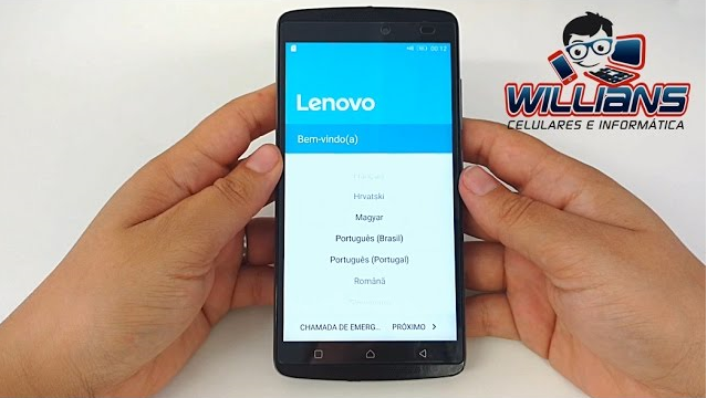 Desbloqueio de Conta Google Lenovo Vibe K4, K4 Note, K5, K5 Plus, K6, K6 Plus, C2