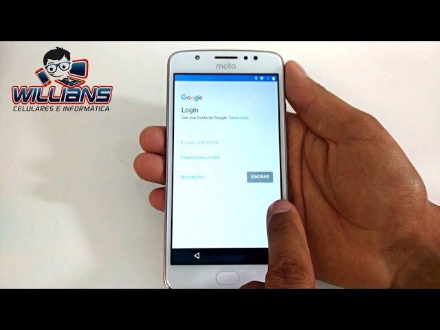 Desbloqueio de Conta Google Moto E4, E4 Plus, Desbloquear, Restaurar