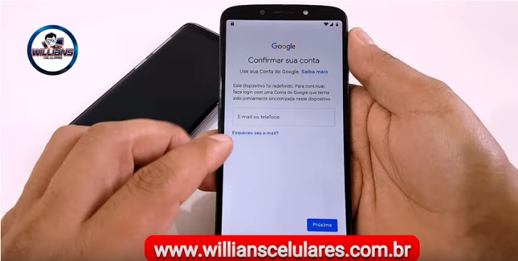 Como Remover Conta Google Motorola Moto G7 Play, G7 Power, G7 Plus, G6 Plus, G6 Play Android 9 Patch atualizado
