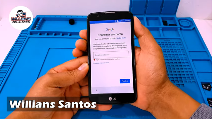 Aprenda a Remover a Conta Google LG K10 K430, K430TV. Atualizado.