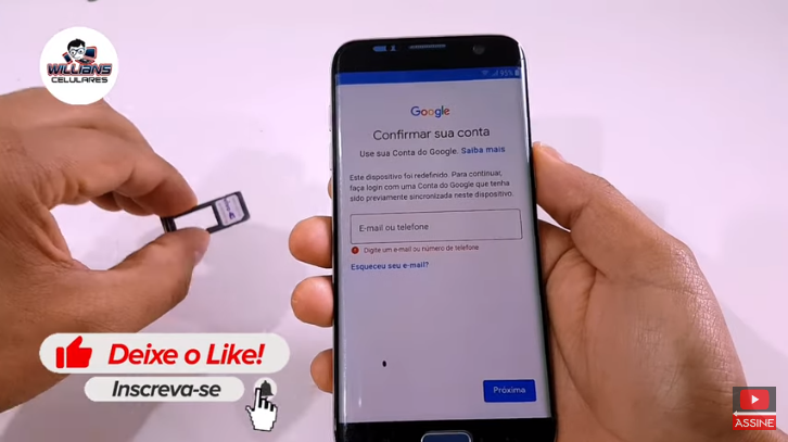 Aprenda Como Remover Google dos Aparelhos Samsung S7, S7 EDGE. Sem PC
