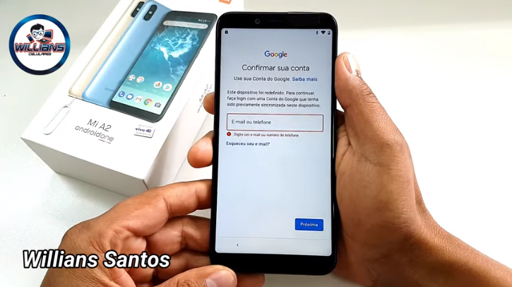 Aprenda como Remover a Conta Google dos aparelhos Xiaomi Mi A2, A2 Lite.