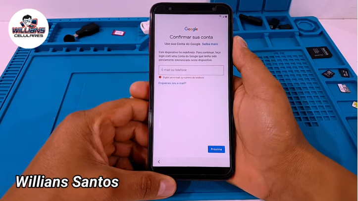 Aprenda como Remover a Conta Google Samsung J4+ Plus J6+ Plus. com Android 9 Sem usar Chip, nem cabo OTG.