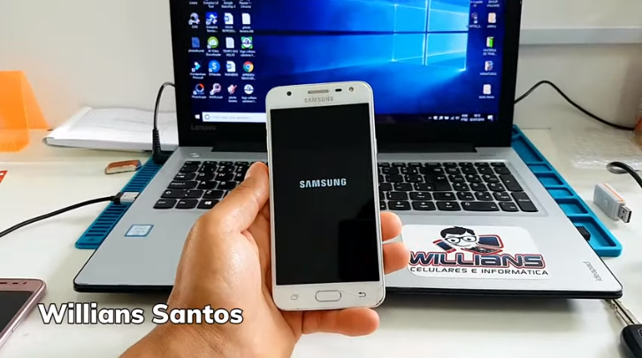 Aprenda como resolver o problema de Celular que NÃO LIGA ou está TRAVADO NA LOGOMARCA. Aparelhos da Samsung J5 Prime, J7 Prime e outros