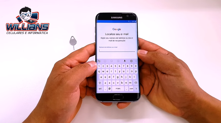 Aprenda como Remover a Conta Google dos aparelhos Samsung S7, S7 EDGE, S8, S9, Note 9 com Android 7, 8 ou 8.1.