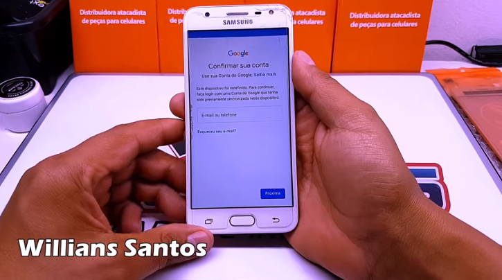 Aprenda como Remover Conta Google dos aparelhos Samsung Galaxy J5 Prime, Atualizado.