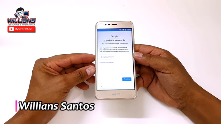 Aprenda como Remover a Conta Google (FRP) dos aparelhos Asus Zenfone 3 Max ZC520TL, ZC553KL.