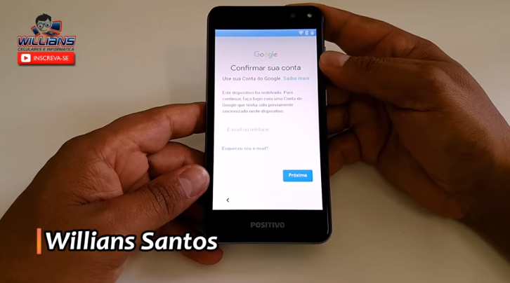 Aprenda como Remover Conta Google dos aparelhos Positivo Twist S511.