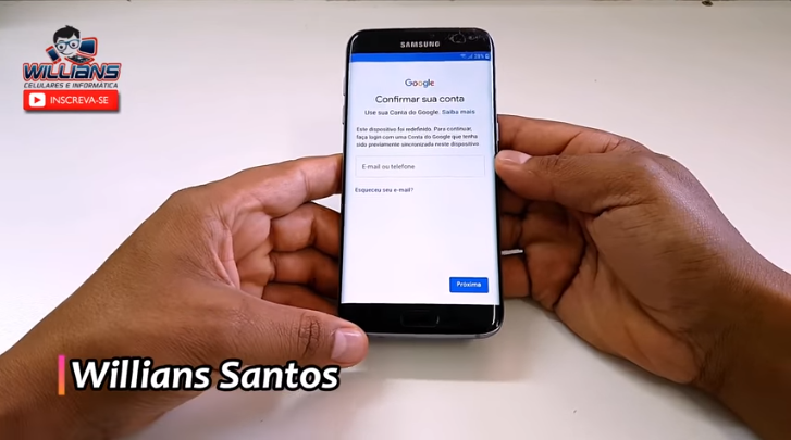 Aprenda como Remover a Conta Google (FRP) 2019 dos aparelhos Samsung Galaxy S7, S7 EDGE.