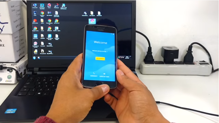 Aprenda como Desbloquear a Conta Google Moto G4 Plus, G5, Android 7.0 e 7.1 com Moto Service.