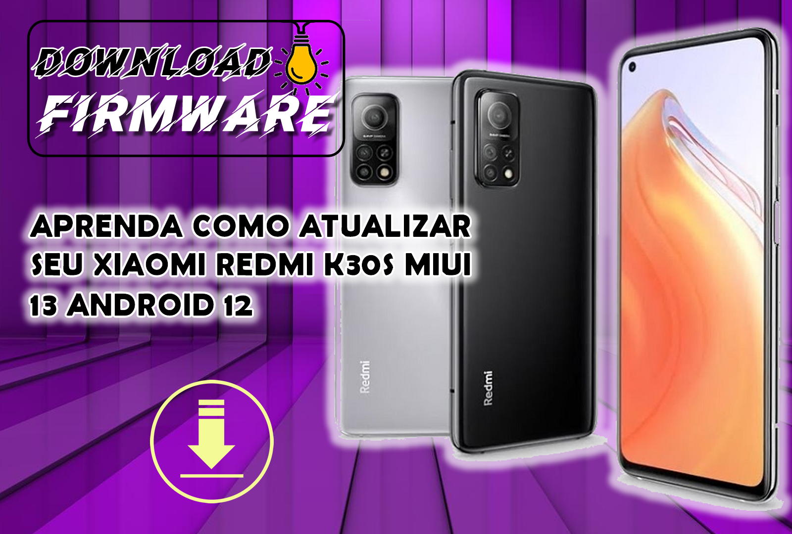 APRENDA COMO ATUALIZAR SEU XIAOMI REDMI K30S MIUI 13 ANDROID 12