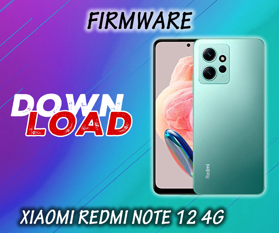 FIRMWARE ATUALIZADA XIAOMI REDMI NOTE 12 4G (TAPAS) MIUI 14 ANDROID 13 (GLOBAL)