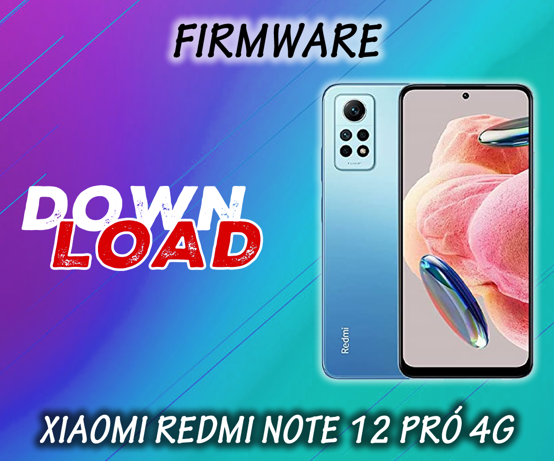 FIRMWARE ATUALIZADA XIAOMI REDMI NOTE 12 PRÓ 4G (SWEET_K6A) MIUI 13 ANDROID 11 (GLOBAL)