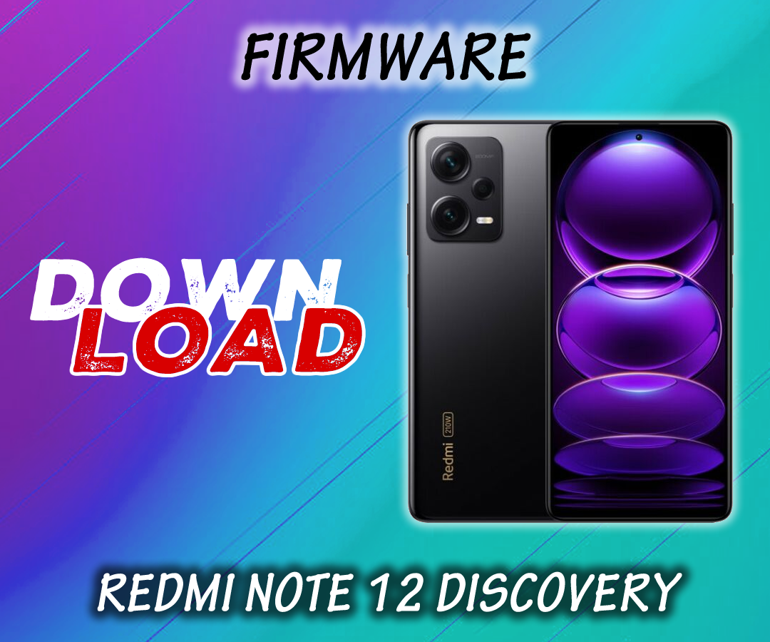 FIRMWARE ATUALIZADA XIAOMI REDMI NOTE 12 DISCOVERY (RUBY) MIUI 14 ANDROID 12 (GLOBAL)